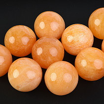 Calcite orange ball 40mm (Mexico)