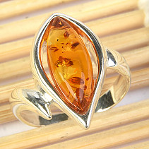 Ladies silver ring with Ag 925/1000