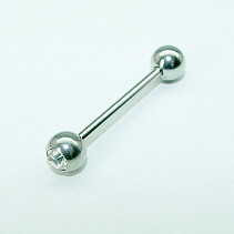 OPNG028 piercing barbell matte white