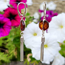 Amber Earrings Ag 925/1000 TYP3106