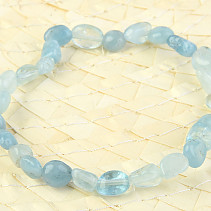 Aquamarine troml bracelet 6mm