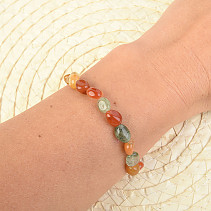 Mix stone bangle bracelet