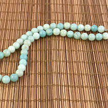 Kalcit green necklace balls 10mm 52cm