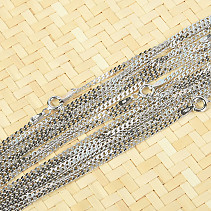 Silver Chain Bracelet 50cm Ag 925/1000 + Rh (approx. 3.2g)