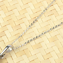 Silver Chain Bracelet 50cm Ag 925/1000 + Rh (approx. 1.4g)