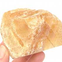 Raw calcite honey color 90mm