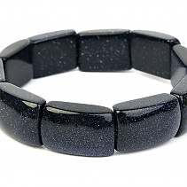 Avanturine synthetic bracelet dark 15mm
