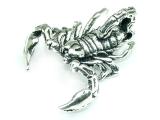 silver scorpion pendant