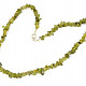 Olivín náhrdelník větší kameny (45cm)