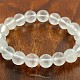 Crystal beads bracelet 10 mm frosted