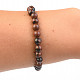 Obsidian mahogany ball bracelet 6mm