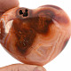 Karneol srdce s dutinou (189g)
