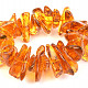 Amber bracelet honey stones (64g)