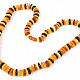 Amber necklace buttons mix 60cm