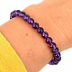 Amethyst bracelet beads 6 mm
