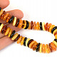 Amber necklace buttons mix 60cm
