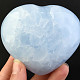 Heart of blue calcite 316g