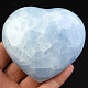 Zamilované srdce z modrého kalcitu 317g