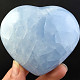 Calcite heart blue 280g