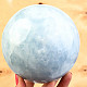 Modrý kalcit tvar koule Ø 104mm