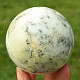Dendritic opal polished ball 319g