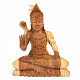 Wooden carving of the god Shiva