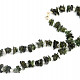 Vltavín a křišťál herkimer náhrdelník 46cm 43,8g