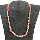 Rhodochroze necklace chopped shapes (45cm)