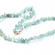 Akvamarín náhrdelník světlý 45cm