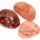 Crystal with red hematite QA (Madagascar)