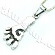Ag silver pendant track typ050