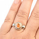 Opal decorated ring size 54 Ag 925/1000 4,7g