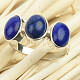 Ring lapis lazuli Ag 925/1000 size 52 3.1g