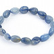 Bracelet blue aventurine smooth stones