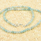 Calcite green necklace beads 4mm 45cm