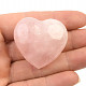 Rosequartz heart about 40mm