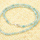 Calcite green necklace beads 4mm 50cm