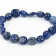 Bracelet lapis lazuli tumbled stones