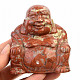 Buddha from red jasper 403g