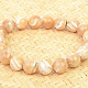 Bracelet of seashells with pearl balls 10mm