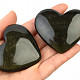 Heart of golden obsidian extra quality