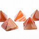 Pyramid striped agate 25mm
