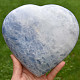 Blue calcite big heart 2135g