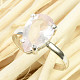 Ring with cut rosette drop size 60 Ag 925/1000 (2,57g)