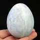 Calcite blue smooth egg (337g)