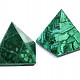 Malachite larger pyramid