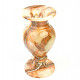 Decorative vase made of aragonite (1388g)