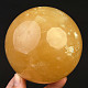 Calcite honey smooth ball 1112g