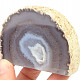 Agate standing geode (246g)