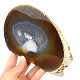 Agate standing geode (1057g)